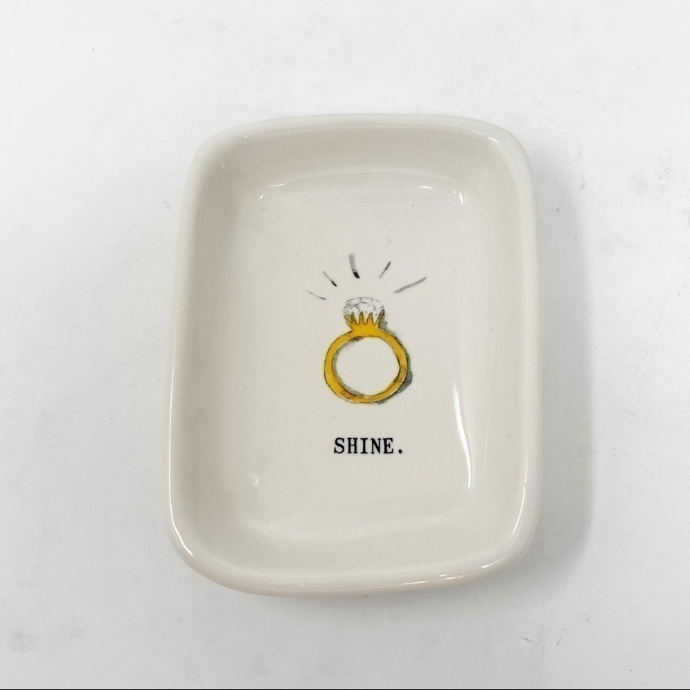 RAE DUNN ARTISAN COLLECTION SHINE Trinket Tray